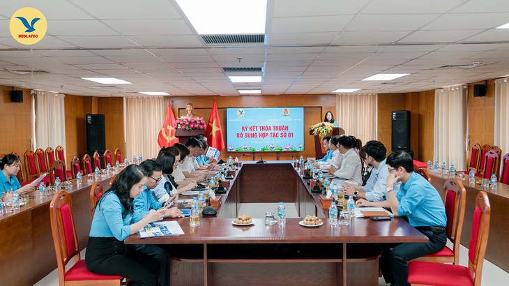 Ký kết mở rộng hợp tác, gia tăng quyền lợi chăm sóc sức khỏe cho đoàn viên Công đoàn Khoa học và Công nghệ Việt Nam- Ảnh 1.