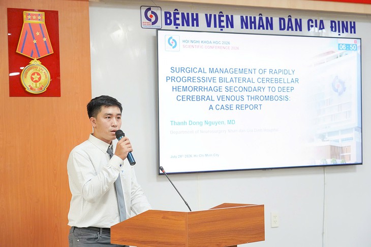 Bác sĩ trẻ Bệnh viện Nhân dân Gia Định sôi nổi tranh tài nghiên cứu khoa học- Ảnh 2.
