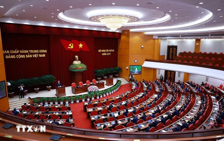 Thông báo Hội nghị lần thứ 3, Ban Chấp hành Trung ương Đảng khóa XIV- Ảnh 1.