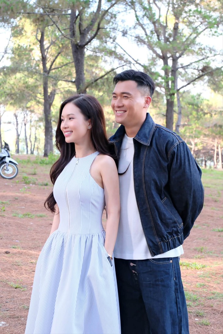 Diễn viên Ngọc Anh: 'Yên tâm vì có chồng ở nhà khi đi công tác dài ngày'- Ảnh 2.