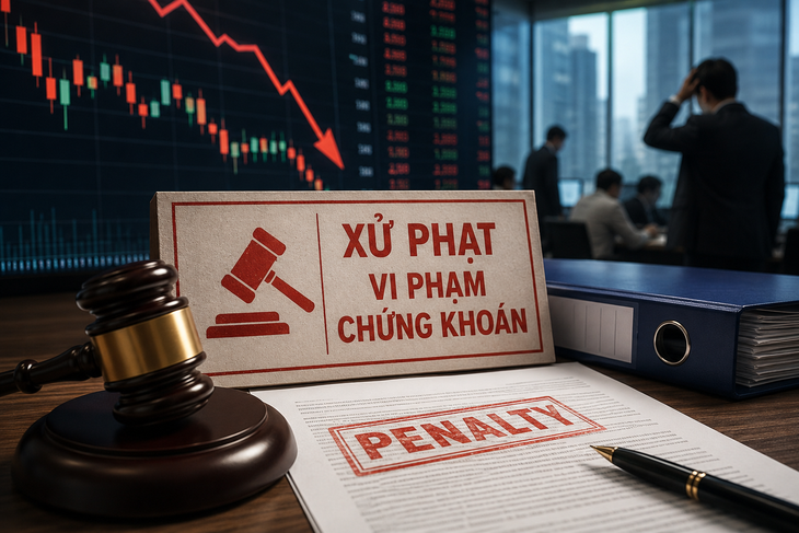 Chứng khoán HD bị phạt 282 triệu đồng vì vi phạm thông tin Công ty Cổ phần Chứng HD - Ảnh 1.