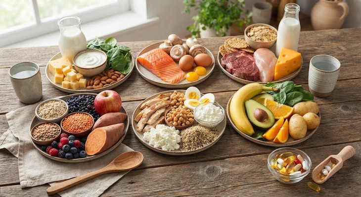 Sau tuổi 60 cần biết: 5 chất dinh dưỡng nên bổ sung khi tuổi tác tăng lên - Ảnh 1.