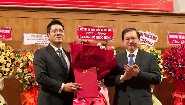 NSND Đỗ Quốc Hưng được bổ nhiệm làm Giám đốc Nhạc viện Thành phố Hồ Chí Minh- Ảnh 1.