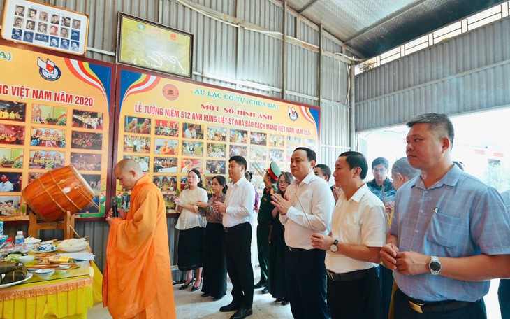 Xây dựng Nhà Tưởng niệm 555 liệt sĩ nhà báo cách mạng- Ảnh 4.