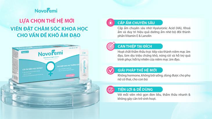 Phụ nữ sau sinh và bài toán cải thiện 'khô hạn' an toàn, không hormone - Ảnh 2.
