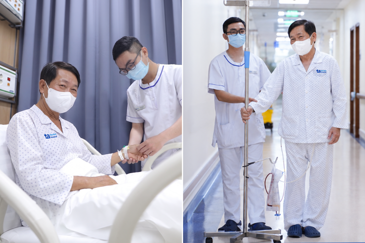 Bệnh viện Tâm Anh ứng dụng robot phẫu thuật 'một cổng' điều trị ung thư - Ảnh 3.