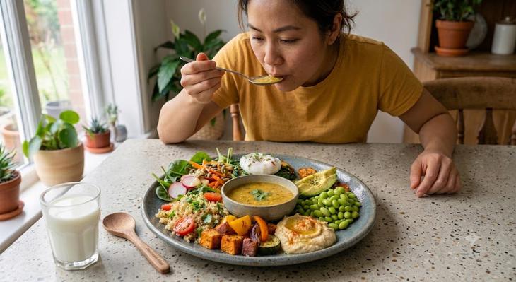 5 lưu ý quan trọng người mới bắt đầu ăn chay cần biết - Ảnh 1.