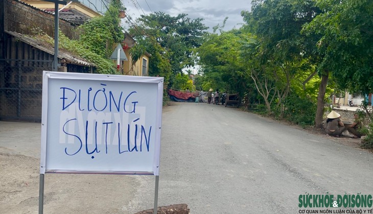 Thông tin mới vụ tuyến đường trước nhà dân ở Quảng Trị bỗng sụt lún hơn 2m- Ảnh 2.