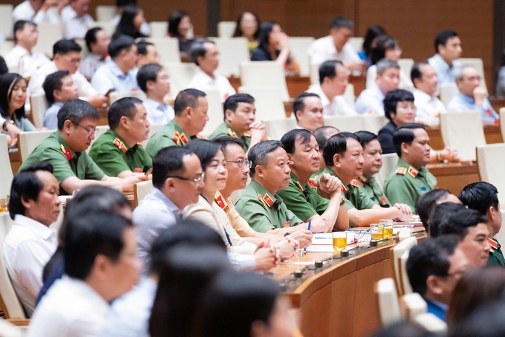 Tổng Bí thư, Chủ tịch nước Tô Lâm dự, phát biểu chỉ đạo Hội nghị toàn quốc quán triệt Nghị quyết Trung ương 3- Ảnh 4.