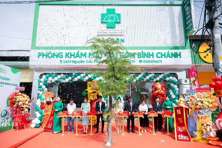 Phòng khám mắt Sài Gòn Bình Chánh chính thức khai trương- Ảnh 1.
