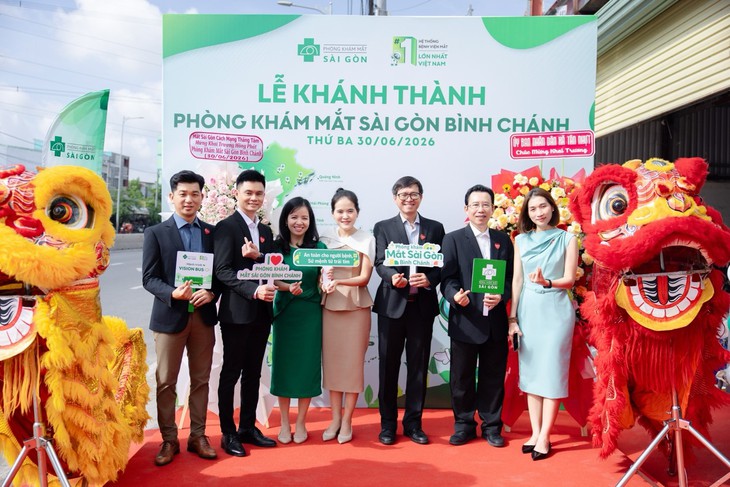 Phòng khám mắt Sài Gòn Bình Chánh chính thức khai trương- Ảnh 2.