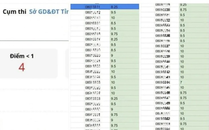 Hơn 100 thí sinh điểm 10 môn Toán ở Tuyên Quang sẽ được xử lý như thế nào?- Ảnh 2.