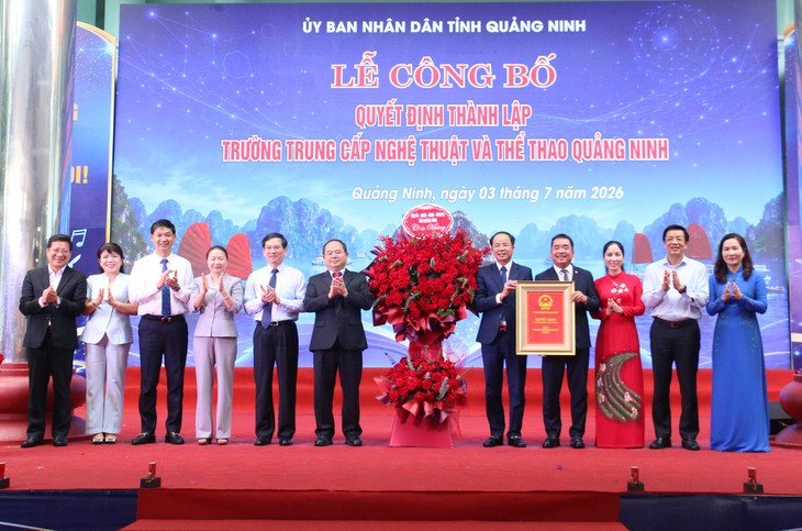 Mở cánh cửa mới cho tài năng nghệ thuật, thể thao Quảng Ninh - Ảnh 3.