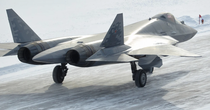 Tiêm kích Su-57 Nga với cấu hình mới hé lộ nhiệm vụ đặc biệt- Ảnh 1.