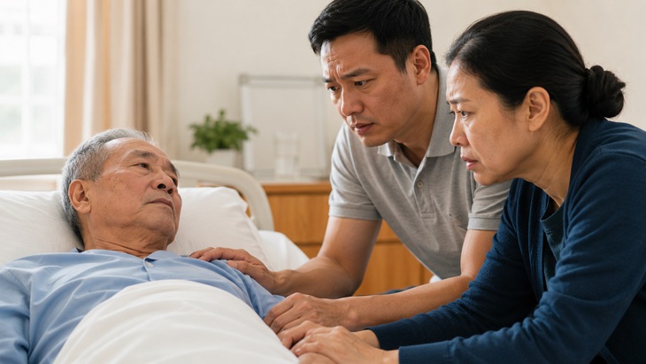 24 giờ sau đột quỵ, người nhà cần theo dõi gì?- Ảnh 1.