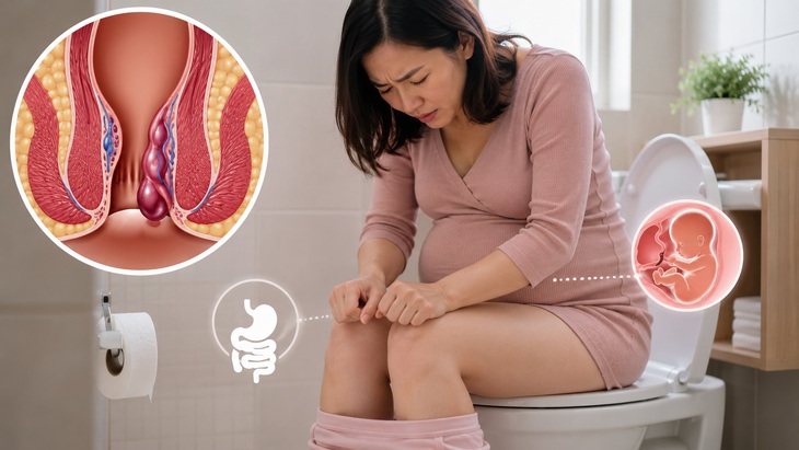 Mẹ bầu làm gì để giảm nguy cơ mắc bệnh trĩ?- Ảnh 1.