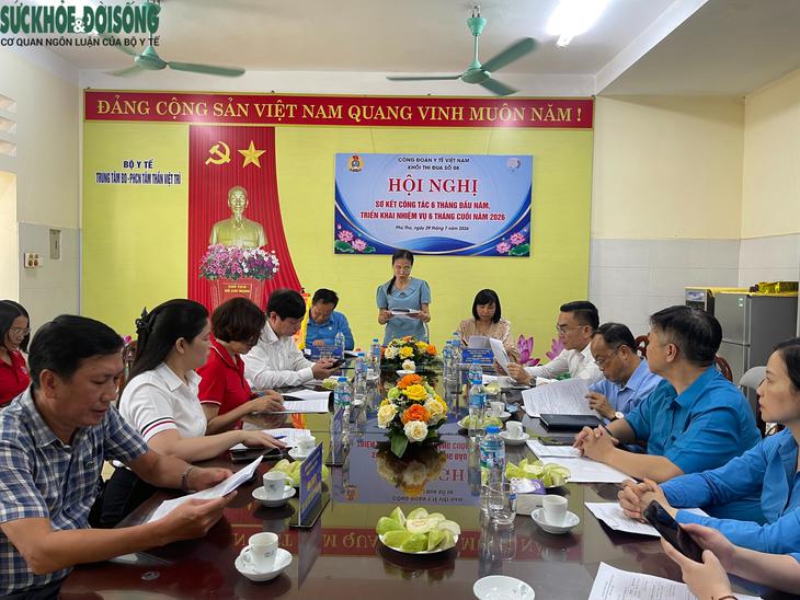 Khối thi đua số 8 Công đoàn Y tế Việt Nam: Lan tỏa tinh thần đoàn kết, chăm lo thiết thực cho đoàn viên- Ảnh 1.