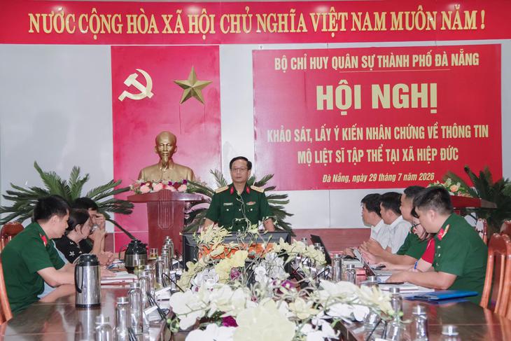 Xác minh thông tin 17 hài cốt nghi liệt sĩ phát hiện khi san ủi mặt bằng- Ảnh 1.