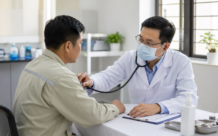 Thời điểm nào điều trị bệnh nghề nghiệp hiệu quả nhất? - Ảnh 2.