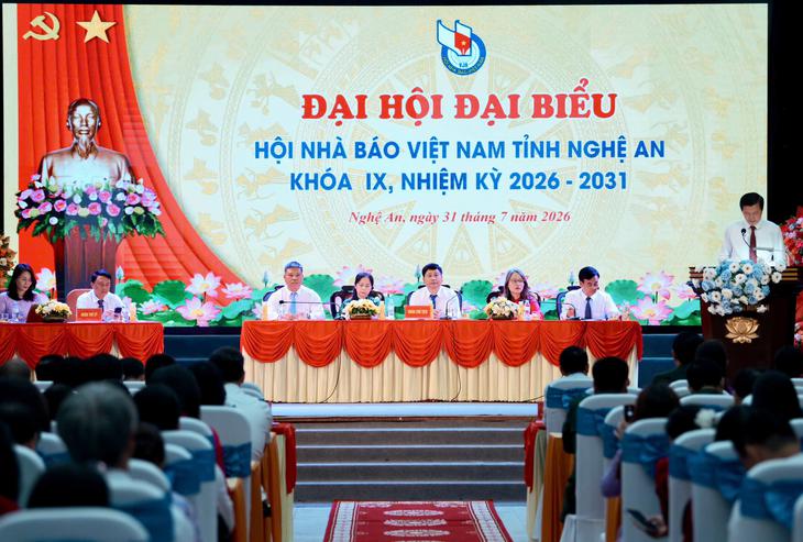 Ông Trần Minh Ngọc tiếp tục giữ chức Chủ tịch Hội Nhà báo Việt Nam tỉnh Nghệ An khóa IX - Ảnh 1.