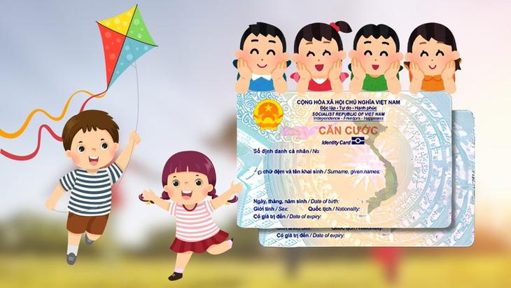 Từ 1/9, bổ sung cấp thẻ Căn cước cho trẻ dưới 6 tuổi vào quy trình liên thông điện tử- Ảnh 1.