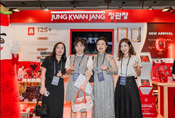 Hồng sâm KGC Jung Kwan Jang ghi dấu ấn tại triển lãm K-Trend Vina Expo 2026- Ảnh 1.