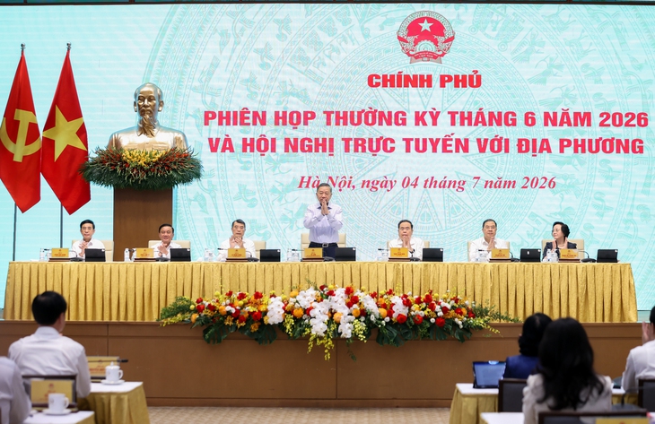Tổng Bí thư, Chủ tịch nước Tô Lâm dự, chỉ đạo phiên họp Chính phủ và hội nghị với các địa phương- Ảnh 2.
