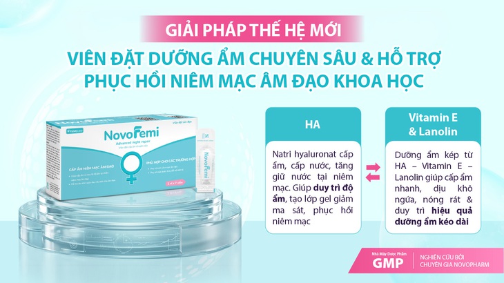 Giải pháp hỗ trợ cải thiện khô âm đạo từ hoạt chất HA và Vitamin E - Ảnh 3.