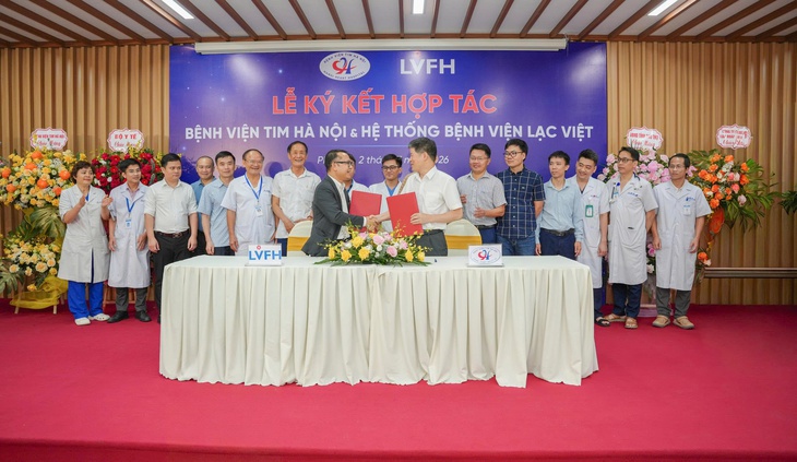 Hệ thống Bệnh viện Lạc Việt và Bệnh viện Tim Hà Nội hợp tác nâng cao chất lượng điều trị tim mạch- Ảnh 1.