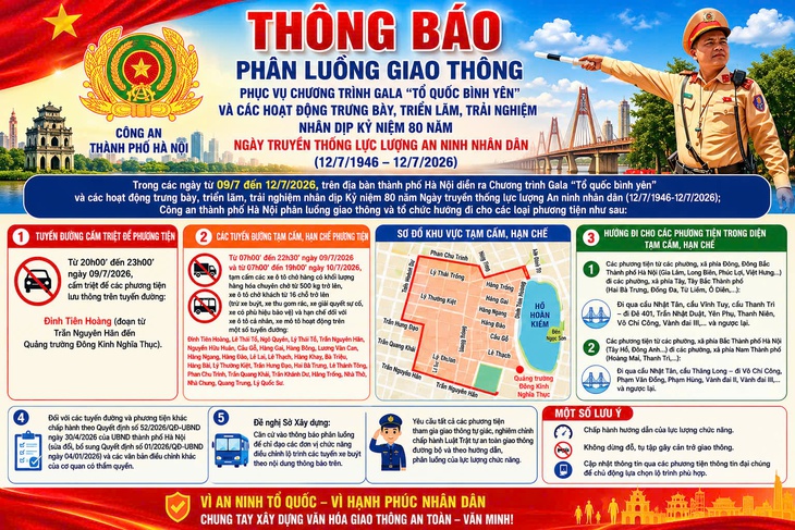 Đi vào trung tâm Hà Nội ngày 9-10/7, tài xế cần lưu ý những tuyến đường nào bị cấm?- Ảnh 2.
