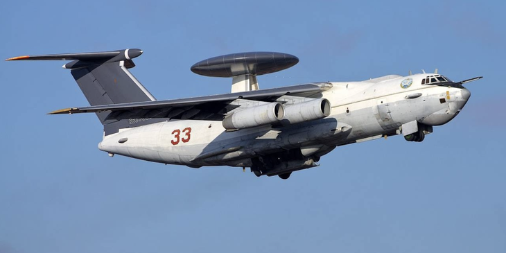 'Radar bay' A-50U hiếm của Nga săn lùng tên lửa Flamingo Ukraine- Ảnh 1.
