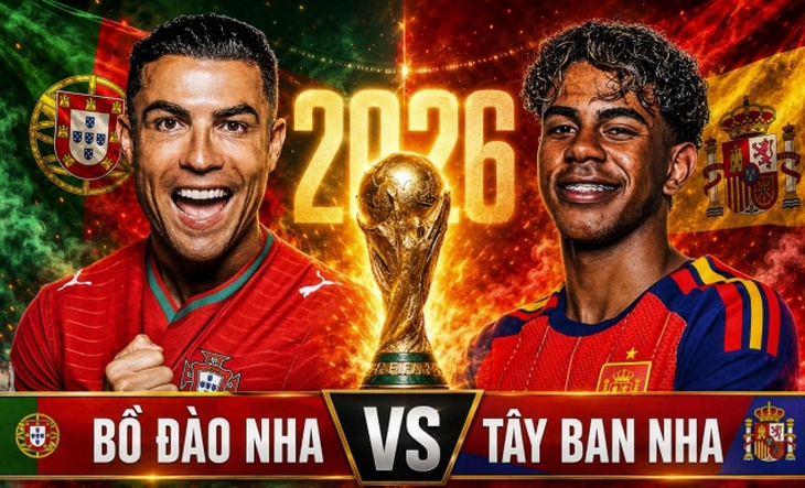 Kênh và link xem trực tiếp Bồ Đào Nha vs Tây Ban Nha - vòng 1/8 World Cup 2026 ngày 7/7- Ảnh 1.
