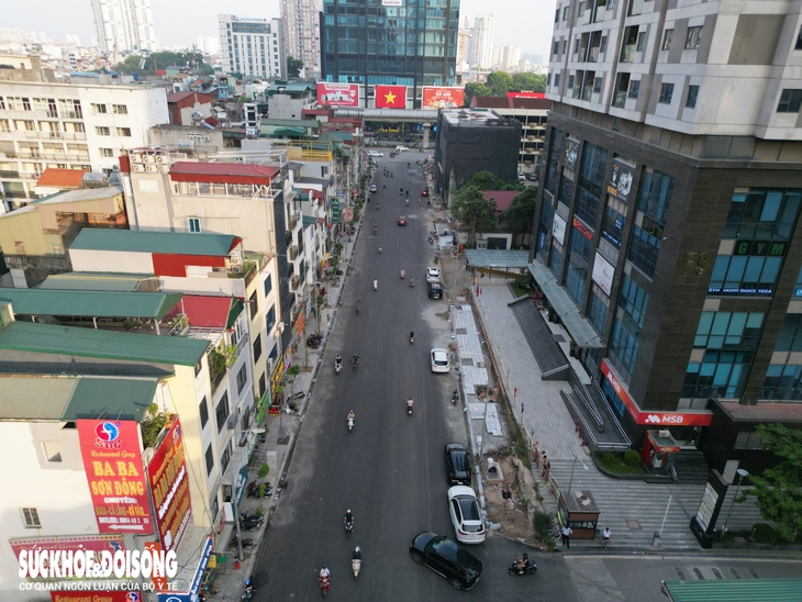 Hết cảnh nhếch nhác, đường Nguyễn Tuân cơ bản hoàn thành mở rộng- Ảnh 2.
