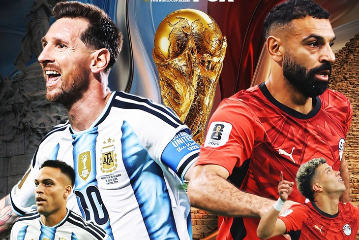 Kênh và link xem trực tiếp Argentina vs Ai Cập - vòng 1/8 World Cup 2026 ngày 7/7- Ảnh 1.