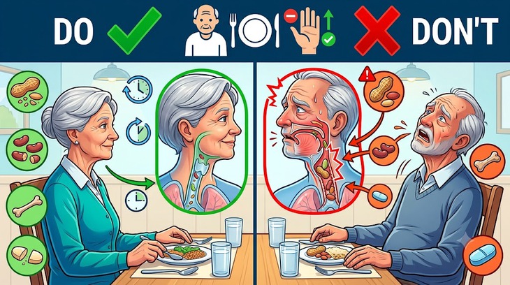 Người già ho dai dẳng sau khi ăn: Khi nào cần khám hô hấp?- Ảnh 1.