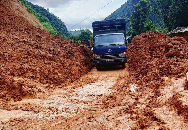 Đập chống lũ quét phát huy hiệu quả khi mưa lớn ở Sơn La- Ảnh 1.