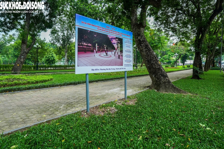 Cận cảnh khu vực sắp xây quảng trường cạnh Công viên Thống Nhất- Ảnh 8.
