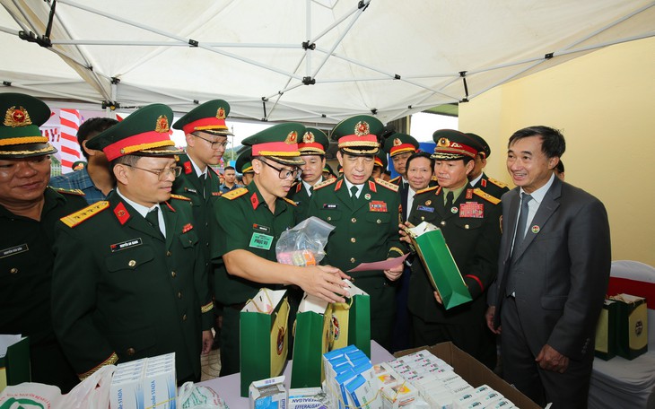 Giao lưu quốc phòng Việt Nam - Lào: Bồi đắp tình hữu nghị từ nơi biên cương- Ảnh 13.