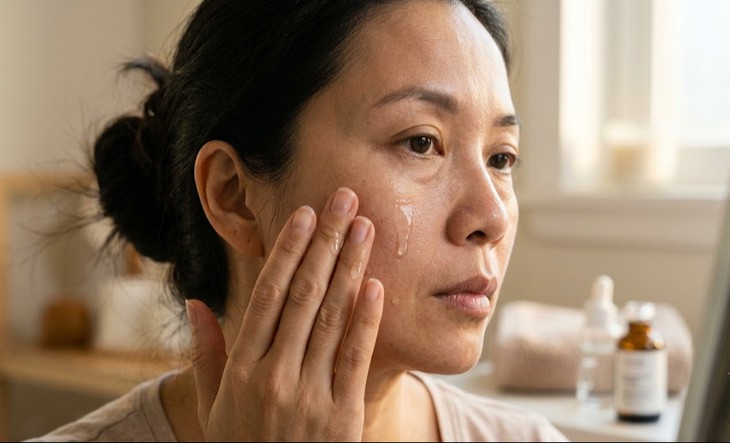 Cách chọn serum nâng cơ, chống nhăn và chảy xệ hiệu quả - Ảnh 1.