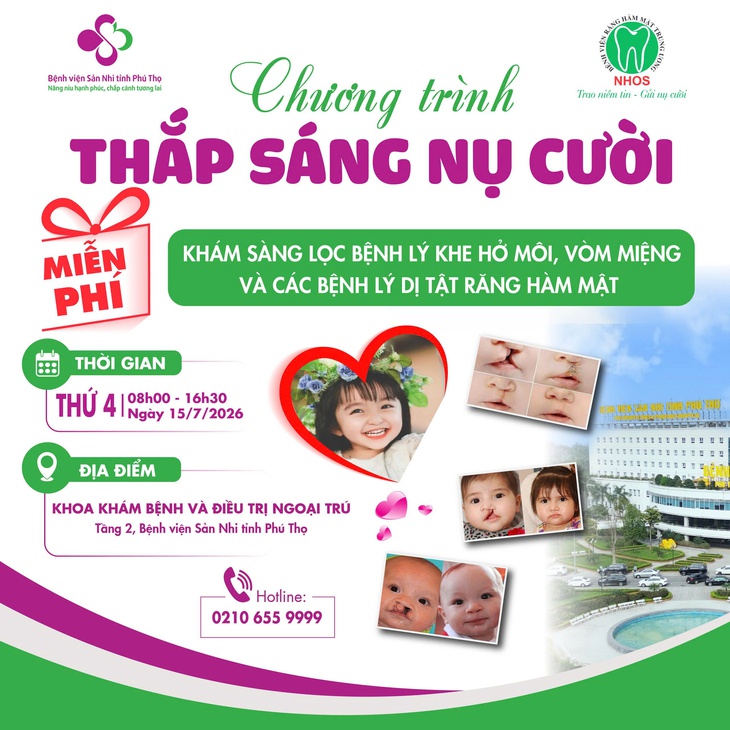 Những bệnh lý răng hàm mặt nào được thăm khám miễn phí trong chương trình ‘Thắp sáng nụ cười’? - Ảnh 1.