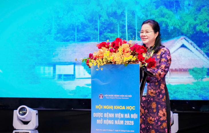 Hơn 1.500 chuyên gia tham dự Hội nghị Khoa học Dược bệnh viện Hà Nội mở rộng tại Nghệ An- Ảnh 3.