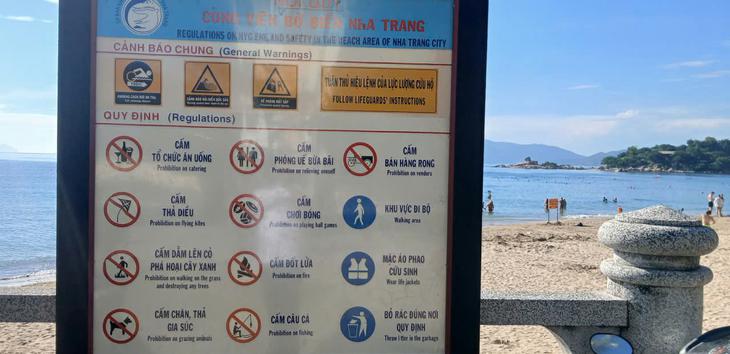 Điều cấm ở biển Nha Trang, người dân và du khách cần biết - Ảnh 3.