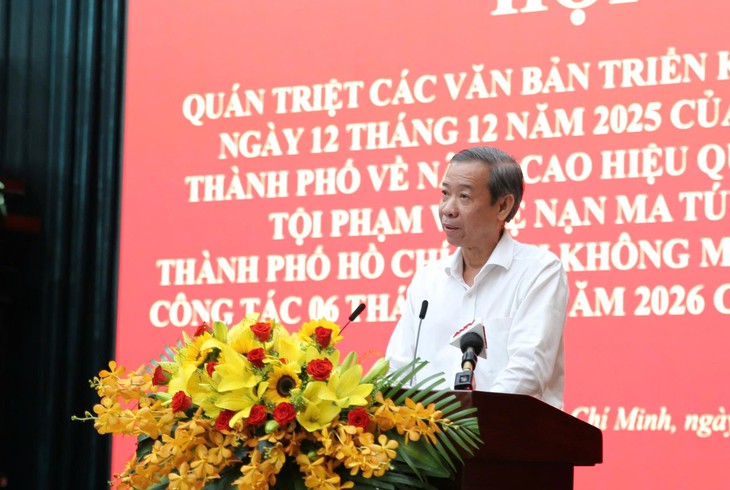 Bí thư Thành ủy TPHCM: Xây dựng thành phố không ma túy phải lấy cơ sở làm nền tảng, quản lý thực chất- Ảnh 2.
