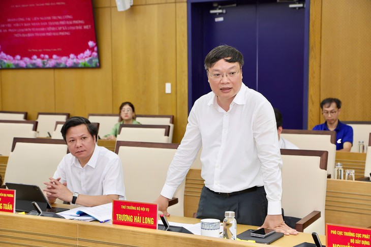 Hải Phòng chọn 3 địa bàn chiến lược đề xuất phân loại hành chính cấp xã đặc biệt- Ảnh 2.
