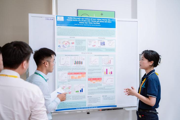 Mescells đưa nghiên cứu tối ưu nuôi cấy tế bào gốc trung mô đến diễn đàn khoa học quốc gia về công nghệ sinh học- Ảnh 2.