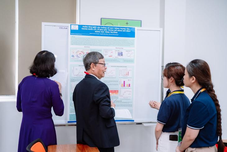 Mescells đưa nghiên cứu tối ưu nuôi cấy tế bào gốc trung mô đến diễn đàn khoa học quốc gia về công nghệ sinh học- Ảnh 3.