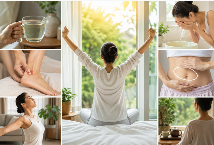 6 việc nên làm buổi sáng ngay sau khi thức dậy để cơ thể khỏe mạnh hơn - Ảnh 1.
