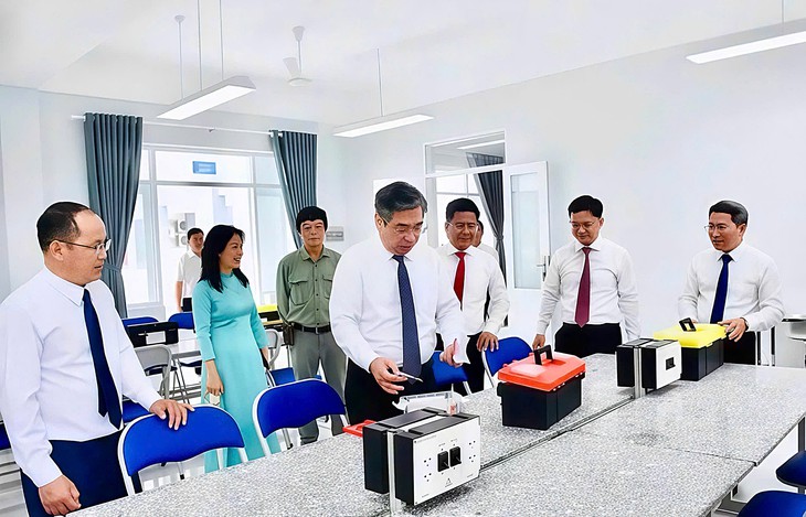 TPHCM khánh thành trường THPT mang tên Đại tướng Võ Nguyên Giáp- Ảnh 1.