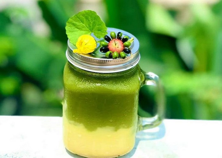 Tác dụng mát gan của nước rau má, đậu xanh - Ảnh 1.