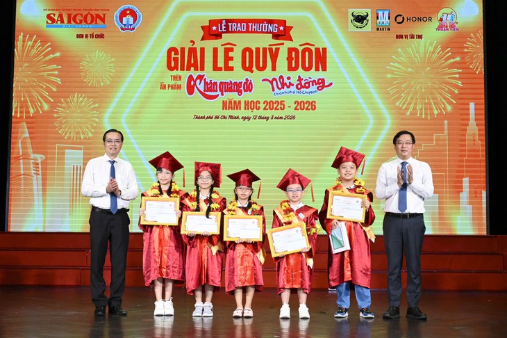 Giải Lê Quý Đôn lan tỏa tinh thần "chơi mà học" đến hơn 105.000 học sinh - Ảnh 1.
